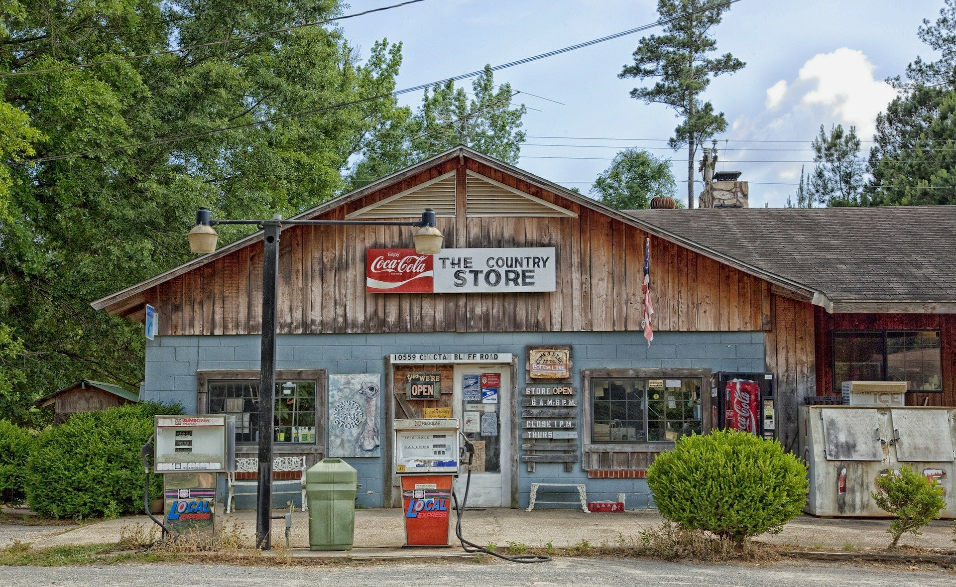 Old time general store representing the basic retail model built on relationships