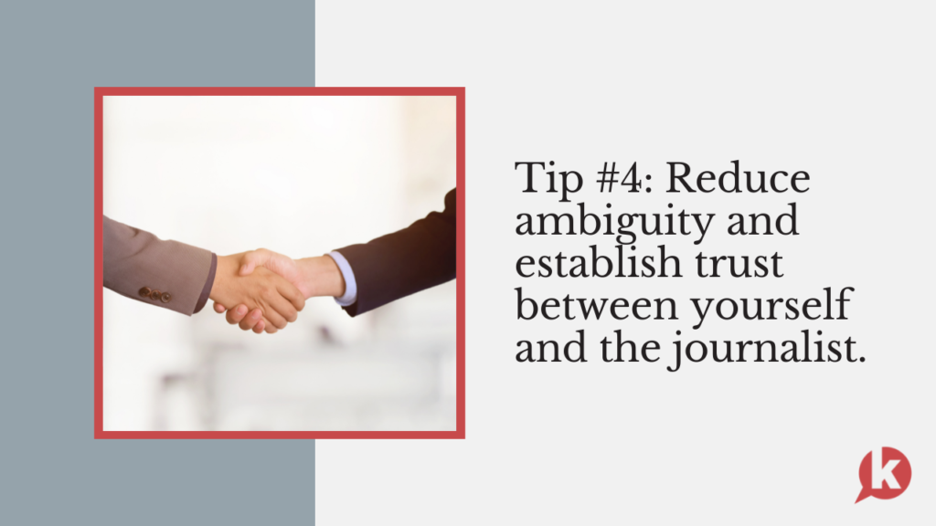 media pitching tips reporter trust